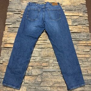 Vtg Harley Davidson Blue Denim Jeans Men’s 38x32 Straight Leg Y2K MotorClothes